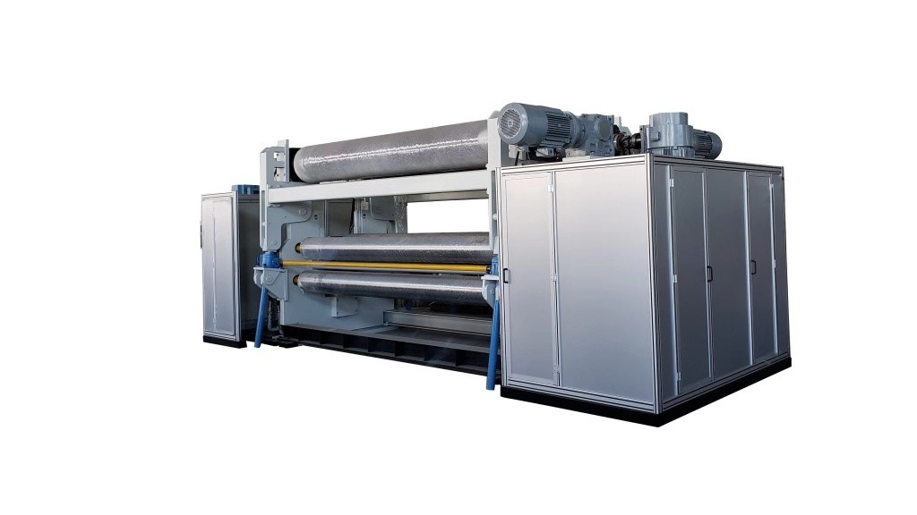 ISO9001 Y Type 650m/Min Three Roll Calender Machine