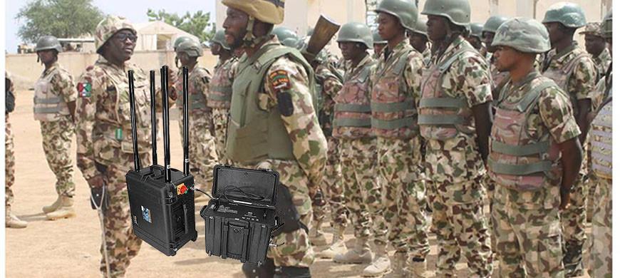 600w High Power Manpack Jammer For Military Project