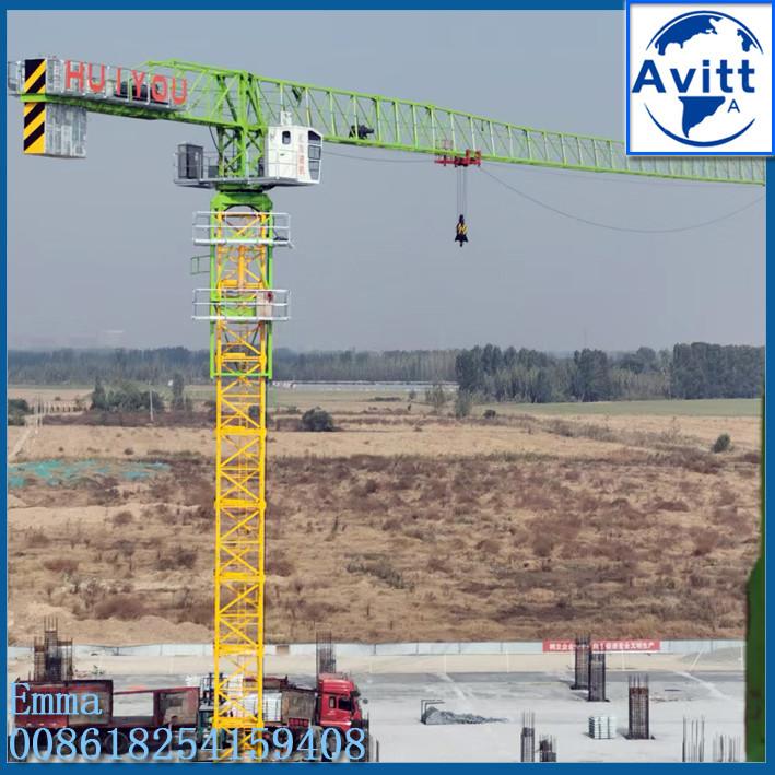 How does a tower crane not fall over?