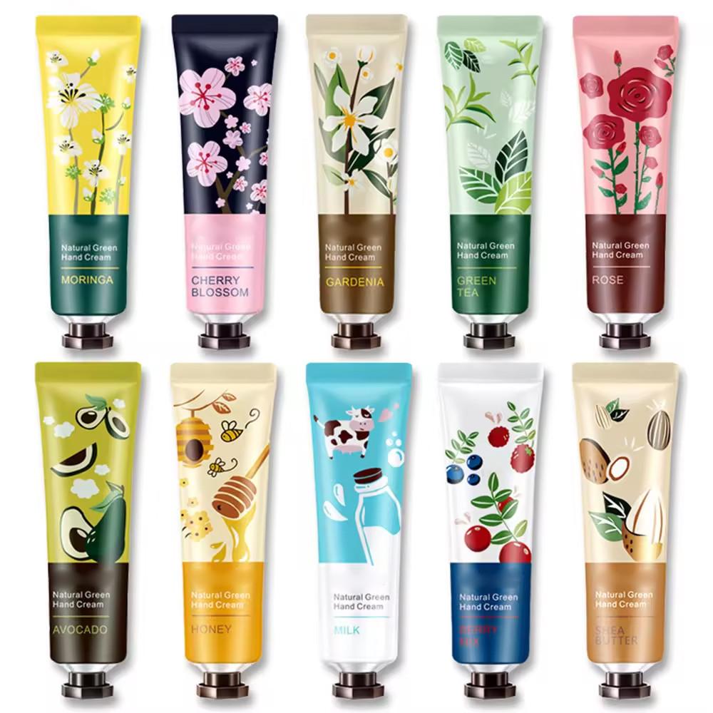 OEM ODM Hand Cream Lotion Nourishing Moisturizing Flower Fragrance Hand Cream Lotion