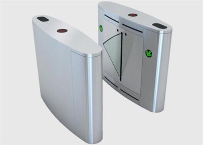 China 24V DC Brushless Motor Flap Turnstile Gate with 25-30 Persons/Minute Flow Rate and -20°C to 60°C Operating Range for sale