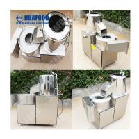 China Heating Cassava Potato Washing Tumeric Peeling Machine for sale