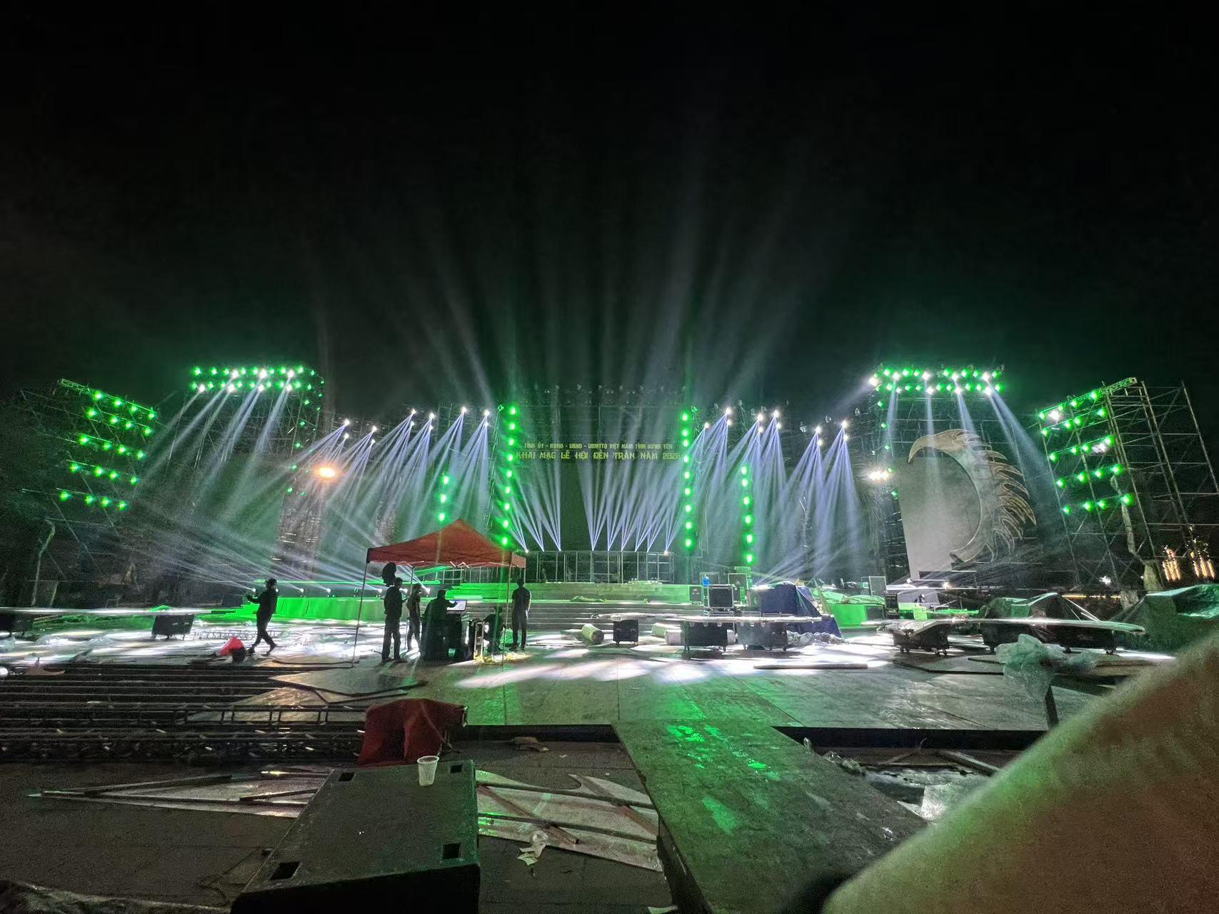 Case Study: 100㎡ G10 Series P3.91 Outdoor Rental LED Display for Cultural Festival in Vietnam