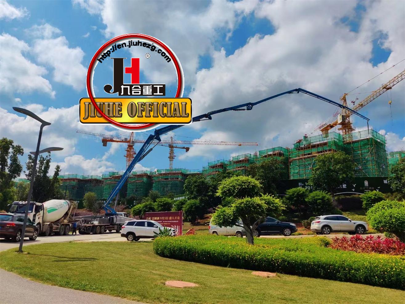 70-Meter Concrete Pump Truck Elevates High-Rise Construction in Malaysia