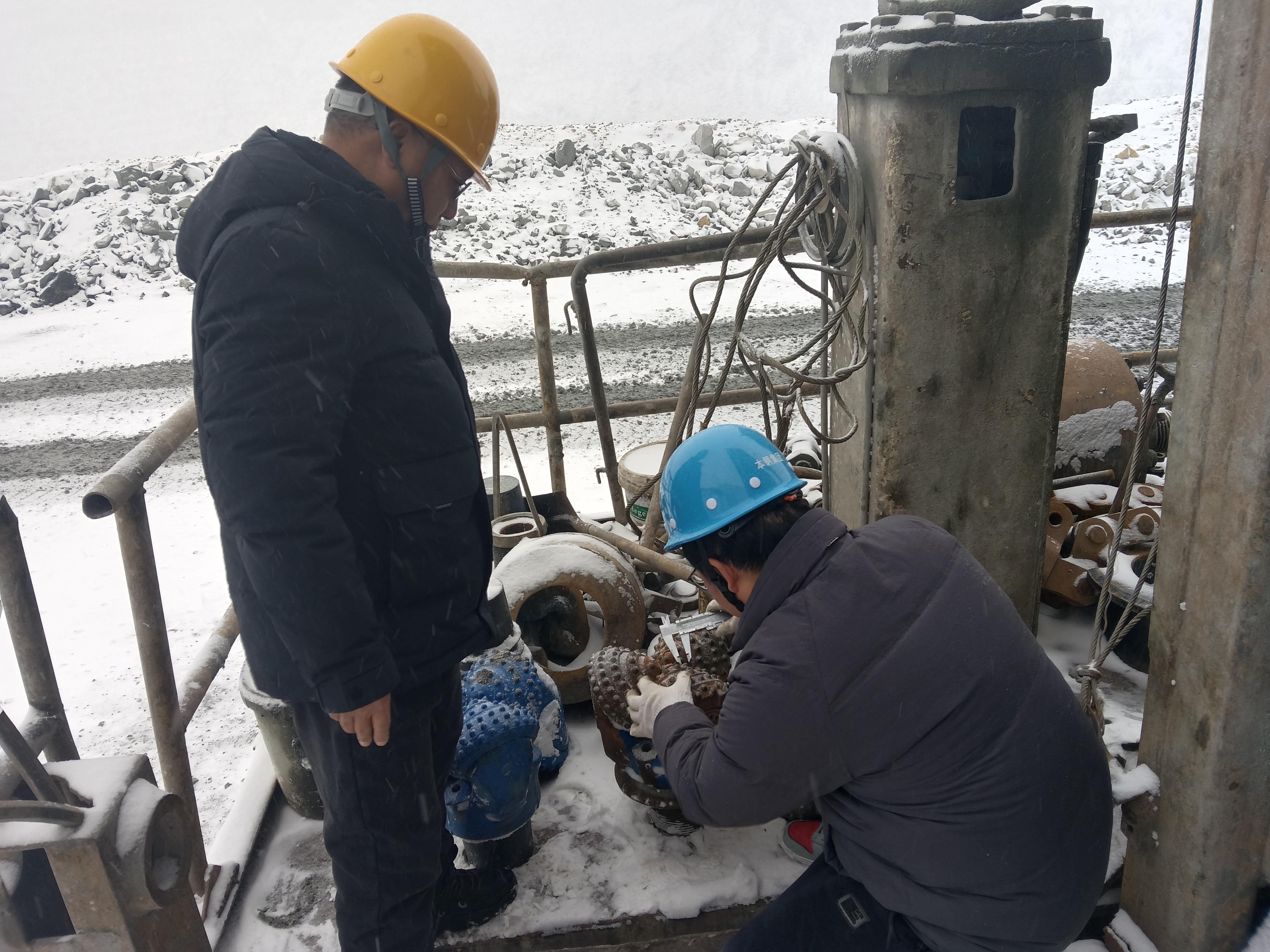 On-Site Technical Support for Tricone Drill Bits
