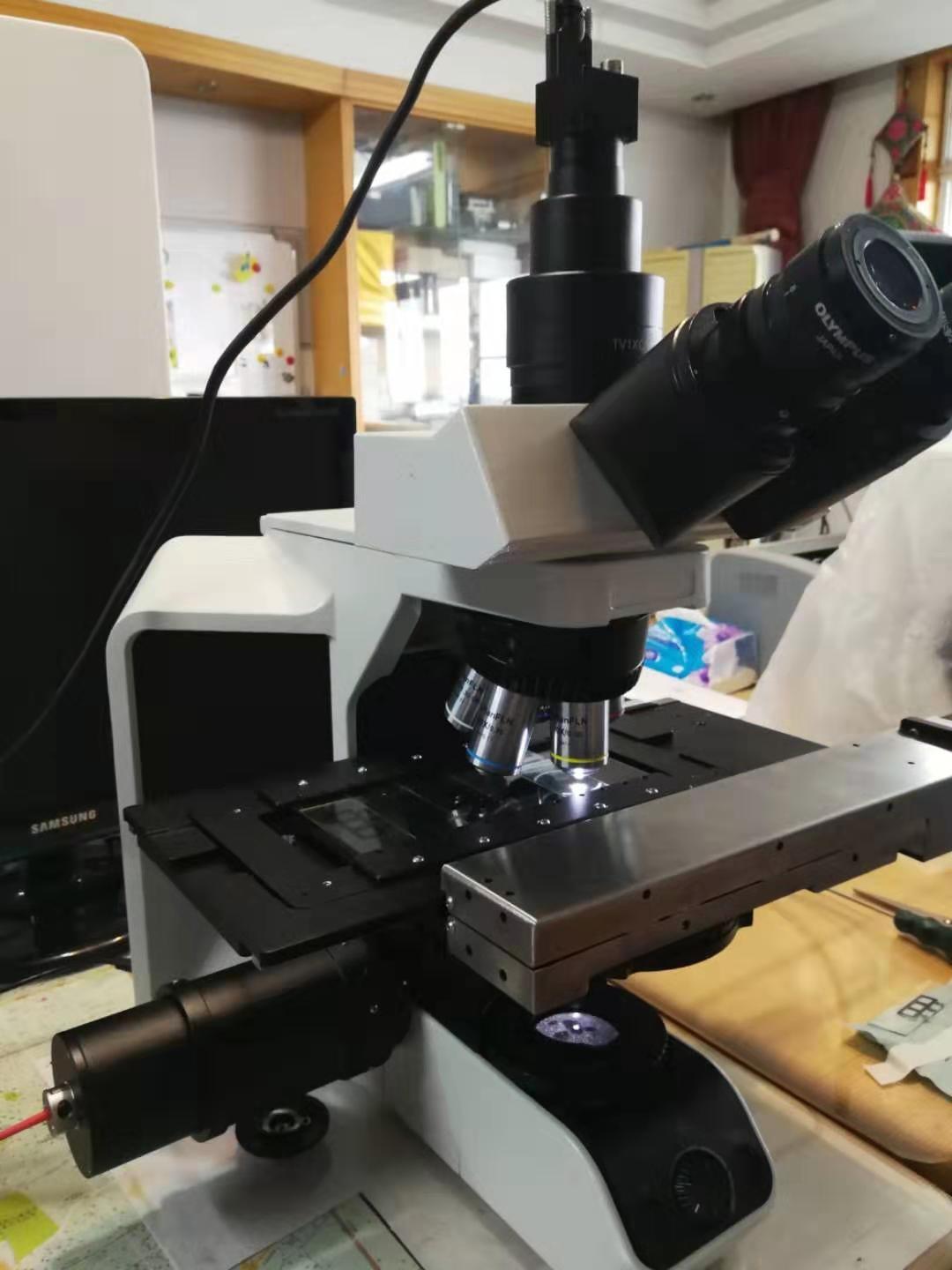 Olympus BX43 Bio-microscope Was Refitted Into XYZ Automatic Stage