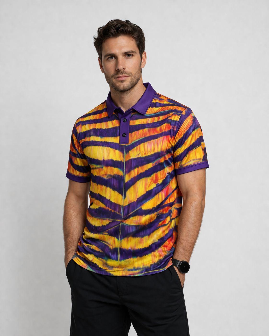 Turning a Bold Digital Print into a Production-Ready Sublimation Polo