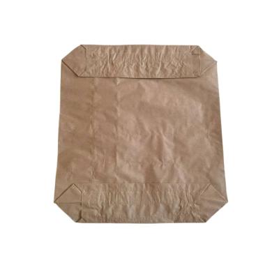 China Waterproof Cement Paper Bags 20kg 3-Ply Multiwall with Adhesive for Industrial Packaging for sale