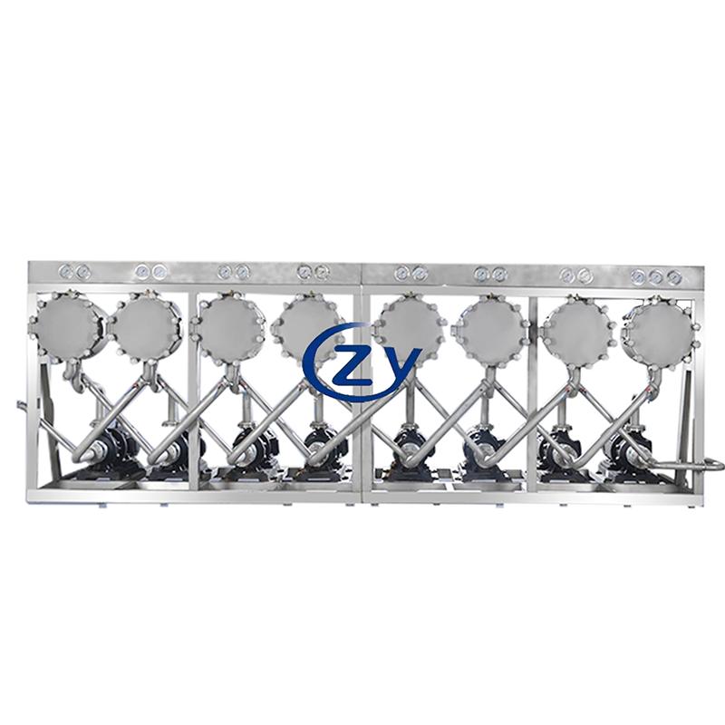 Low Crude Starch Outlet Concentration, Multicyclone Improves Concentration Effect