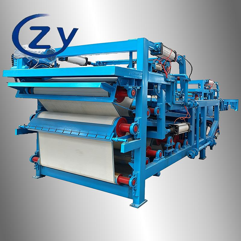 Incomplete Cassava Fiber Dewatering, Belt Dehydration Filter Improves Solid-Liquid Separation