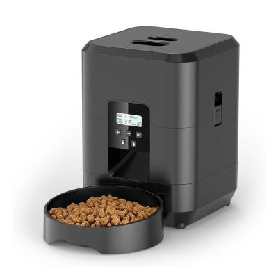 China 2L Automatic Smart Dog Cat Feeder LCD Display Remote Feeding Button Control Food Timed for sale