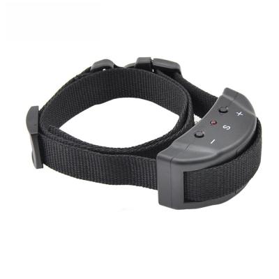 China Static Shock Dog Bark Control Collar No Bark Training Collar With 7 Levels Sensitivity for sale
