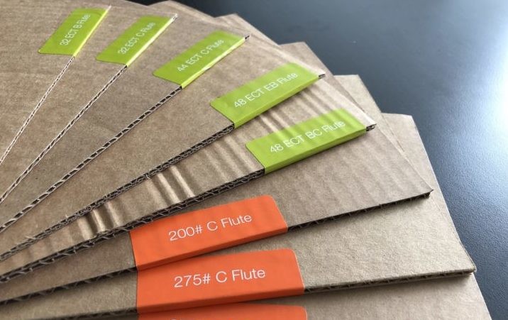 Different Types of corrugated paper