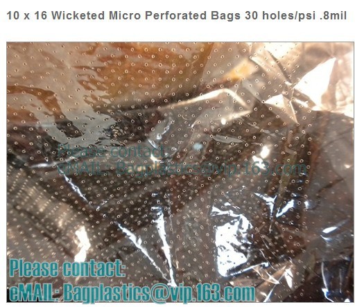 BREATHABLE MICROPERFORATED PLASTIC VEGETABLE BAG FOR SALE,MICROPERFORATED POUCHES,PET/CPP BOPP/CPP LAMINATED MICROPERFOR