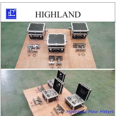 China 420 Bar Max Pressure Hydraulic Flow Meters for Test Flow Rate -20C to 150C for sale