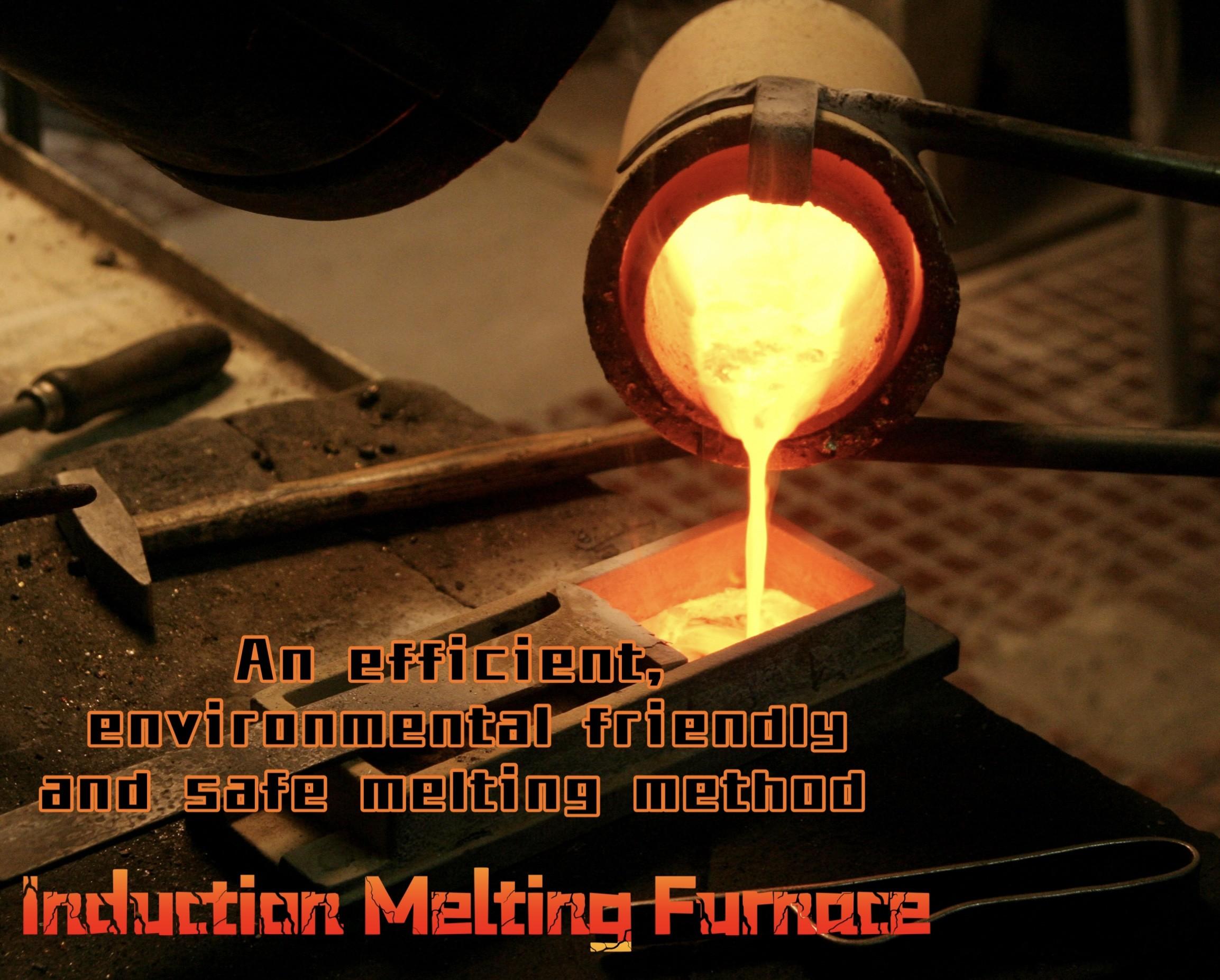 The induction furnace for melting ---An efficient, environmentally friendly and safe melting method