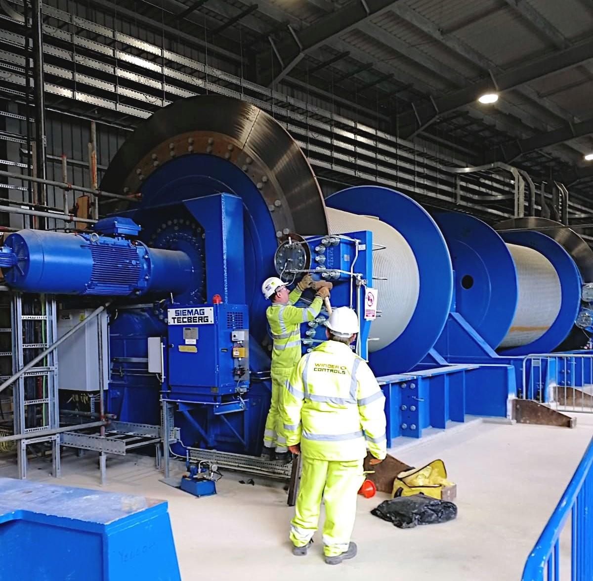 INOMAX 4 qudrant regenerative drive for mine hoist