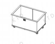 China 100kg Load Capacity Transport Trolley for Packing Process of Recyclable Packing Material for sale