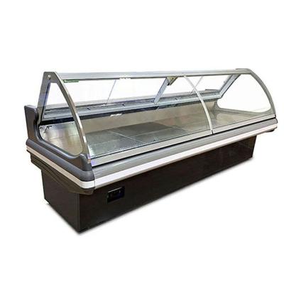 China Bottom Mounted Imported Compressor Flip Cover Cooked Food Refrigerated Storage Display Freezer for sale