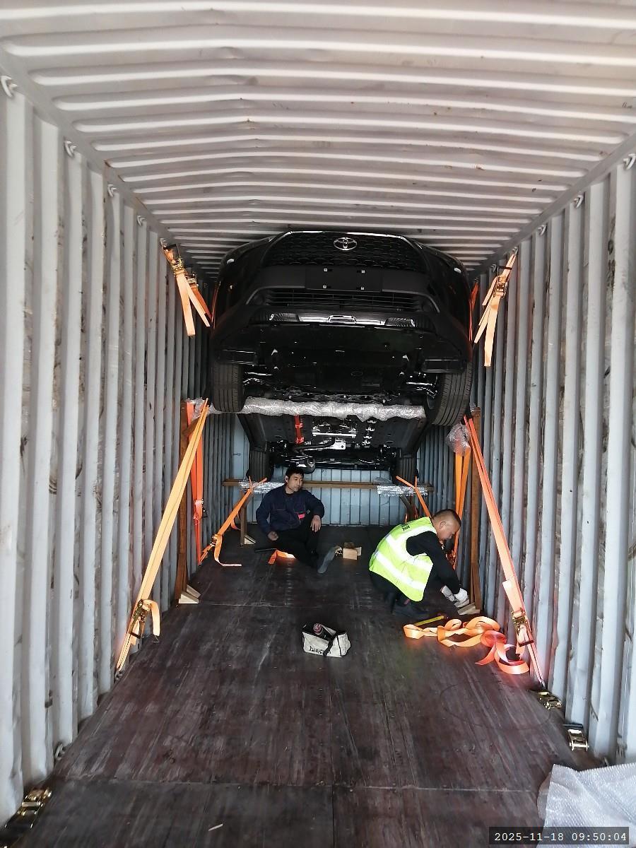 How We Load New Energy Vehicles into Containers: The Complete Container Loading Process
