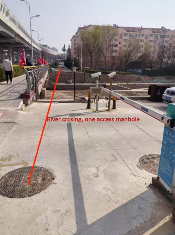 Qingdao Portable DN1000 / DN1200 Steel Siphon Pipeline Rehabilitation