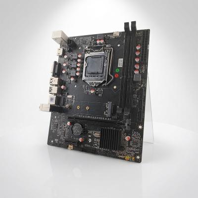 China PCWINMAX Motherboard B75 LGA1155 MATX DDR3 up to 16GB M.2 SATA3 HD VGA Ports Desktop Board for Office PC & Business Systems for sale