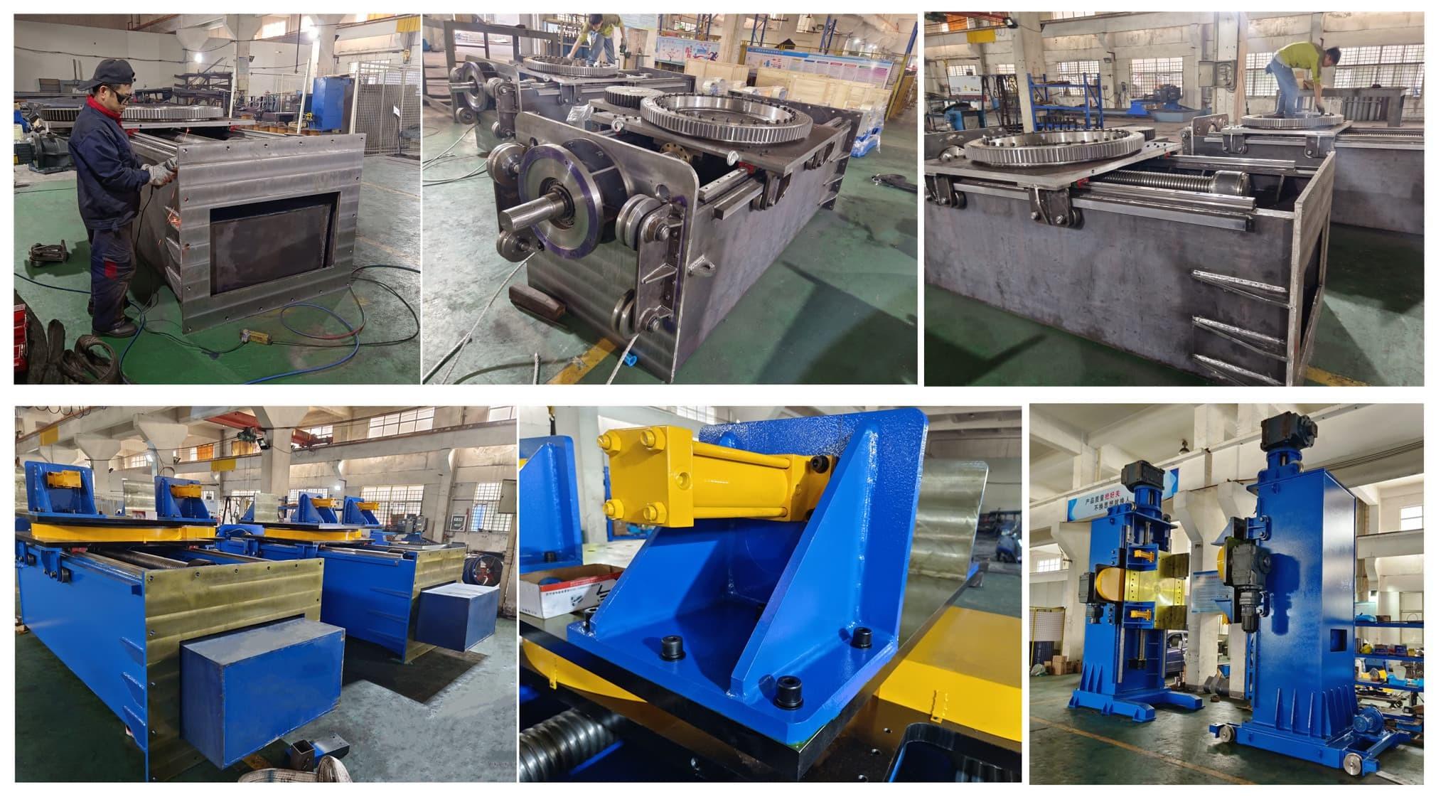 15MT head and tail welding positioner