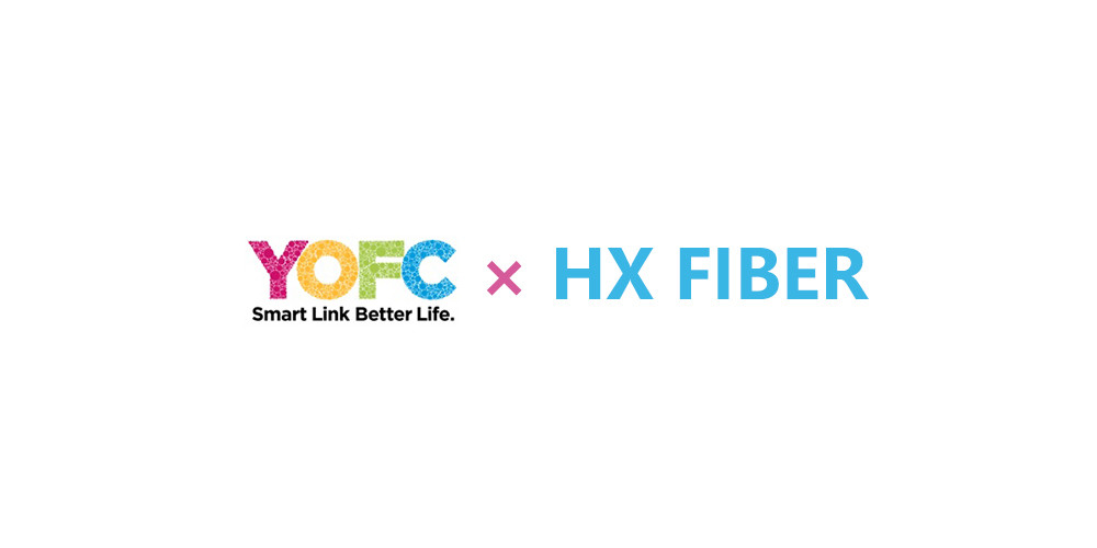 Collaboration between Dongguan HX Fiber Technology Co., Ltd and YOFC