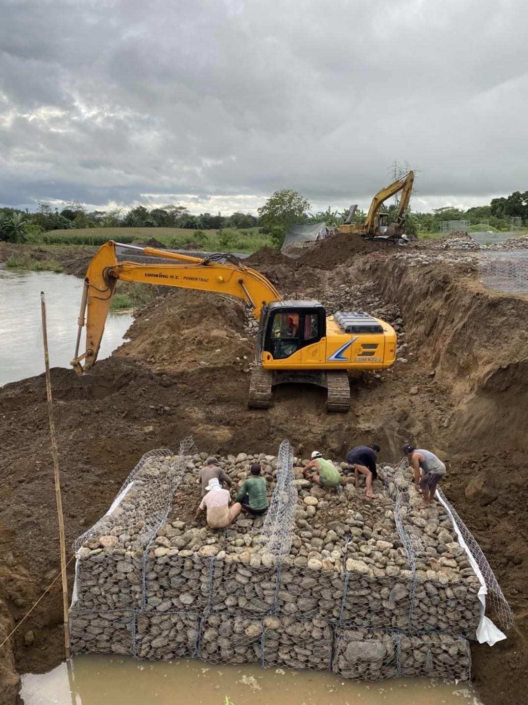 River construction for Philippine customers