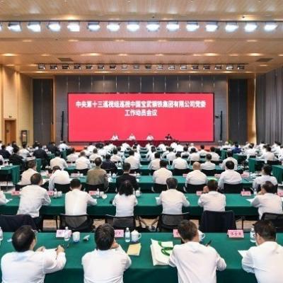 The 13th Central Inspection Group visited China Baowu Iron and Steel Group Co., LTD. Party Committee mobilization meeting was held