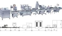 China 75mm Automatic Tablet Counting 500ml Pill Capping Machine Line for sale