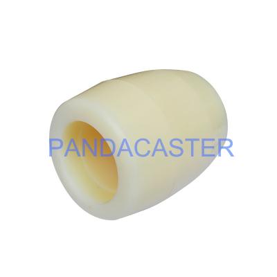 China Straight Pallet Jack Load Wheels 80*93mm White With Double Ball Bearing for sale