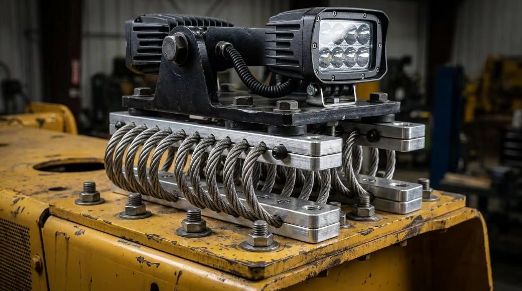 JGX-0160D-2.2A Wire Rope Isolator for Bulldozer Lighting Systems