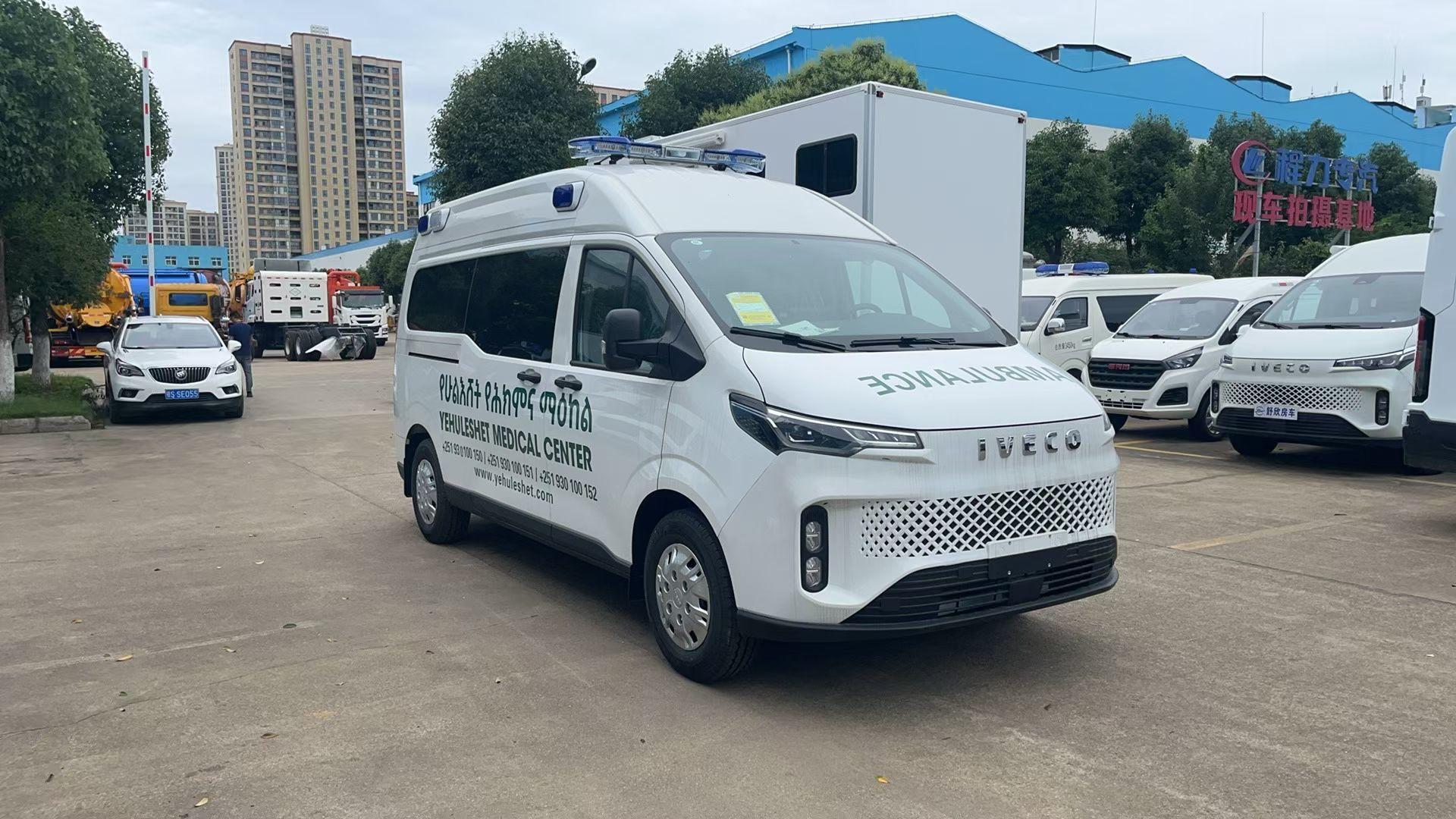 How CLW Group Customizes IVECO Electric Ambulances for African Medical Centers