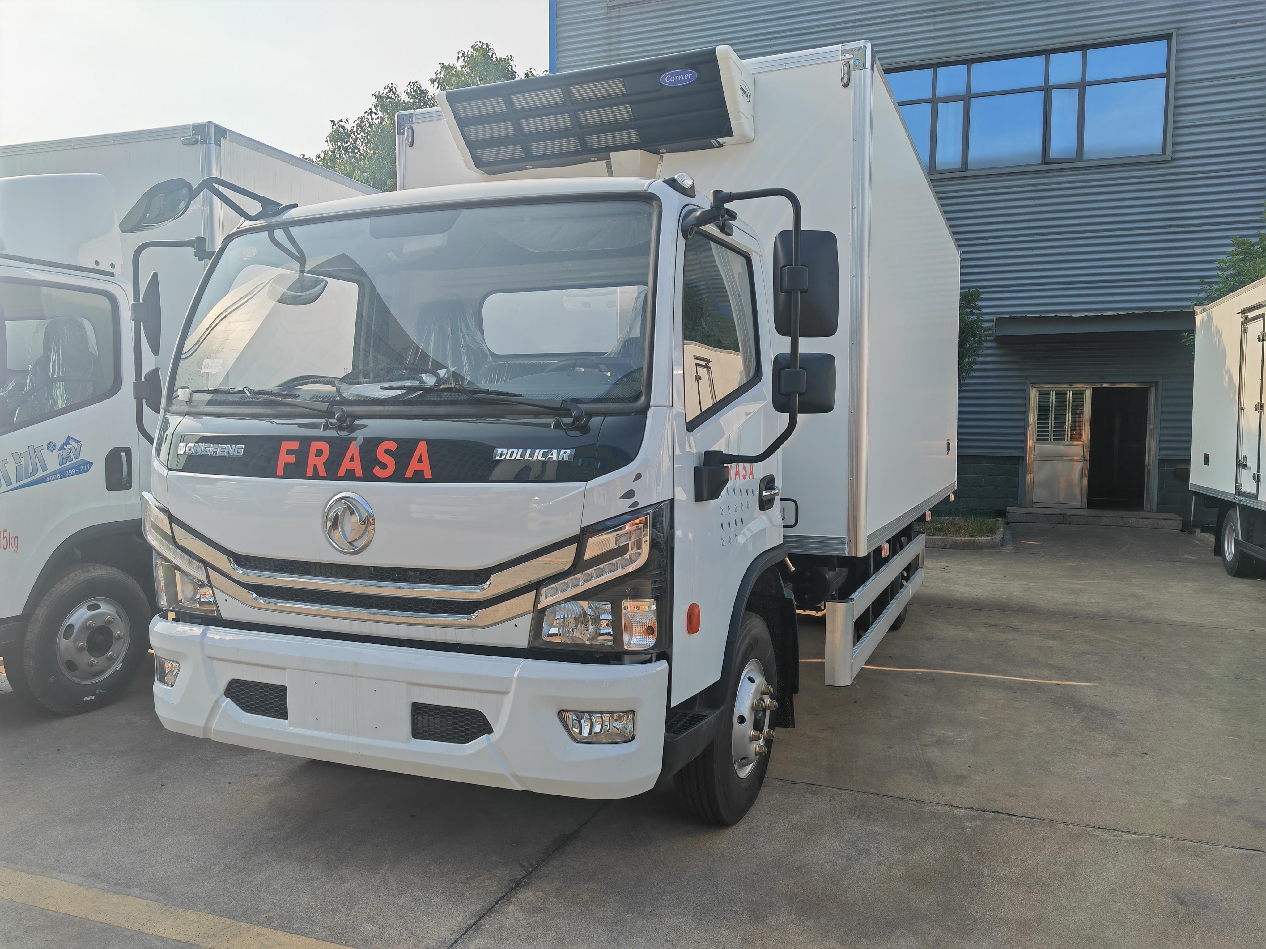 CLW Group Exports Dongfeng Refrigerated Truck with Carrier Unit to FRASA International Trading in Aruba