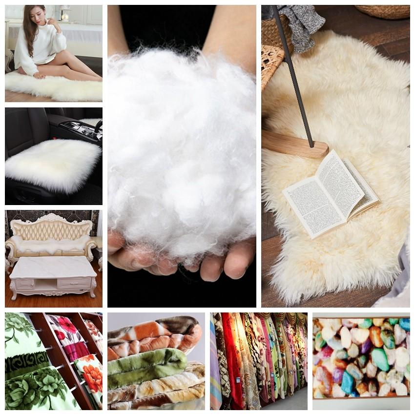 Nylon & Acrylic Fiber and Yarn for making fake fur