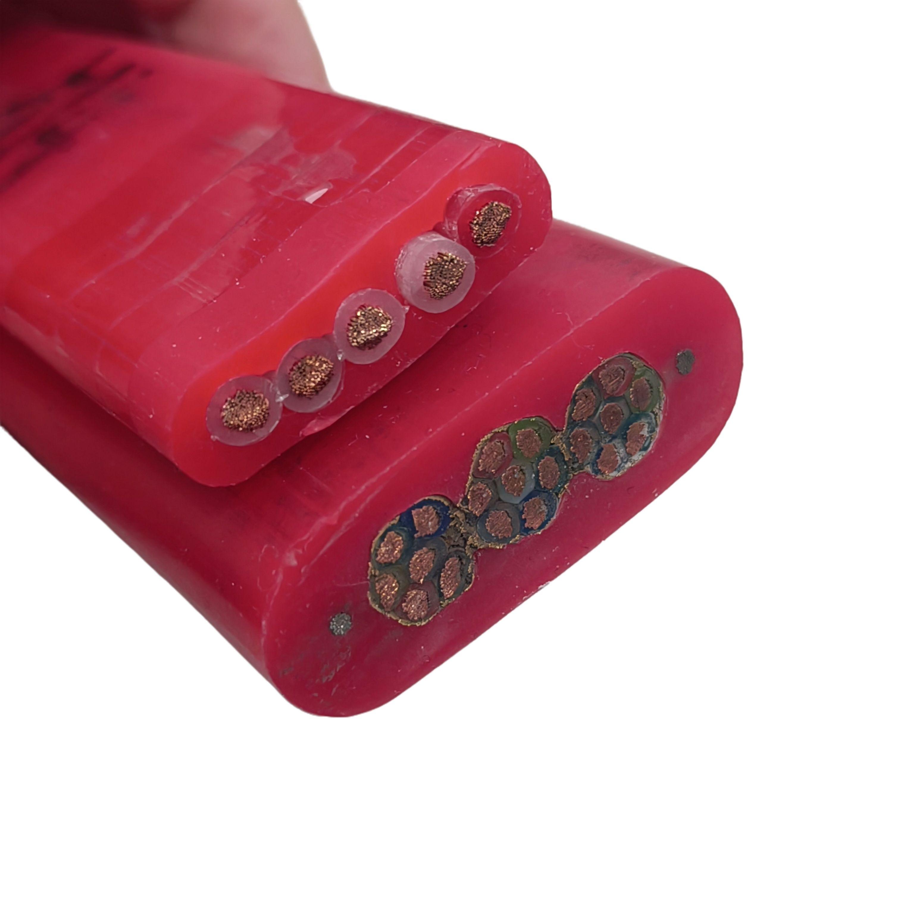 Flat Sicilone Rubber Heating Power Cable
