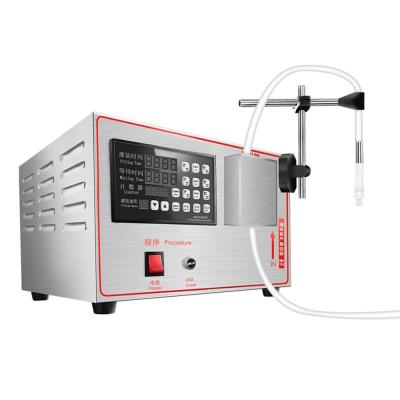 China 5-10L Capacity Semi Automatic Filling Machine Liquid Bottling Machine for sale