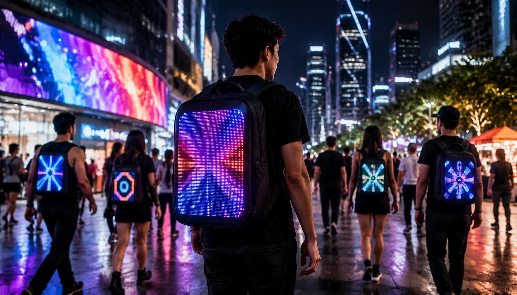 LED Backpack Manufacturer Case Study | Custom LED Backpack Supplier for Advertising and Events Patygr Shenzhen