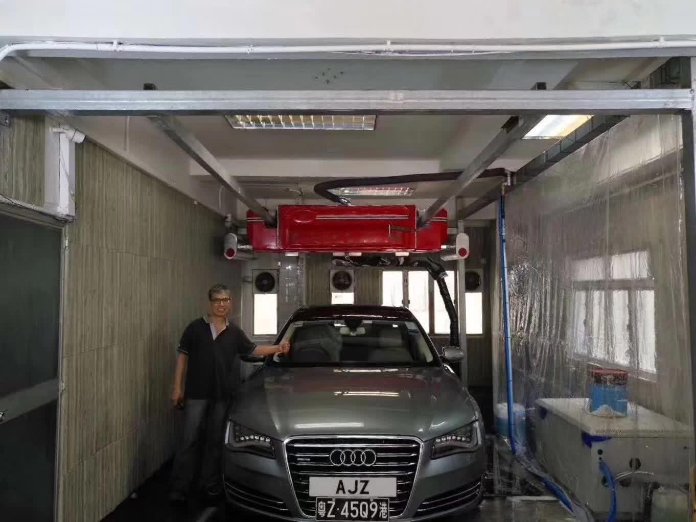 In Hong Kong,the installation and commissioning of Kolon KL-360 car wash machine has been completed!