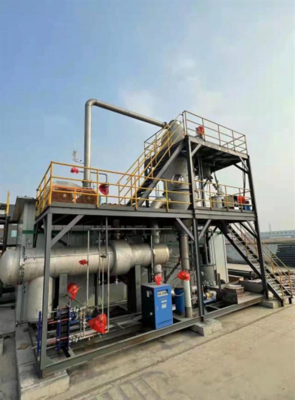 Shandong Fengyuan Lithium Energy Technology Co. Anode wastewater MVR evaporation crystallization complete set of equipment