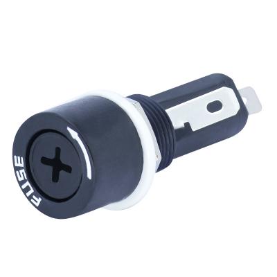 China 6x30mm 10A 250V Fuse Holders Flame Retardant ROHS Certification for sale