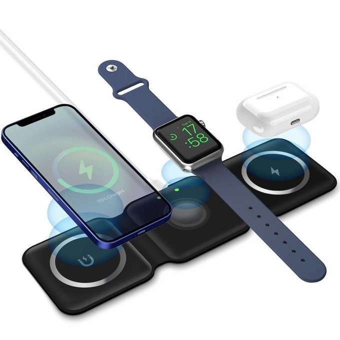 3 in 1 Wireless Charging Station