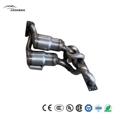 China BMW 320 Front Catalytic Converter 409 Stainless Steel Direct Fit Euro V for sale
