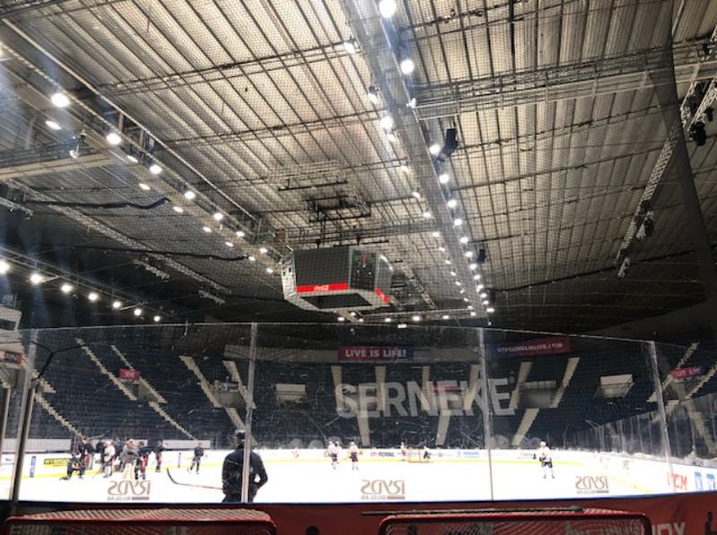 Ice Hockey Lighting Project in Sweden-GY496TG-Best choice for Arena lighting