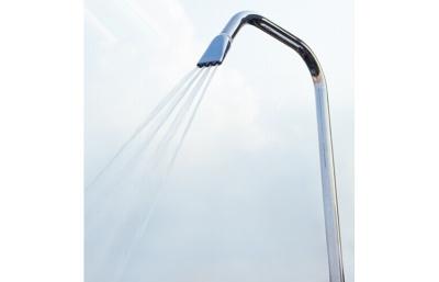 China Flat Four-hole Fan Spray Fountain Head Stainless Steel For Swimming Pool Control System for sale