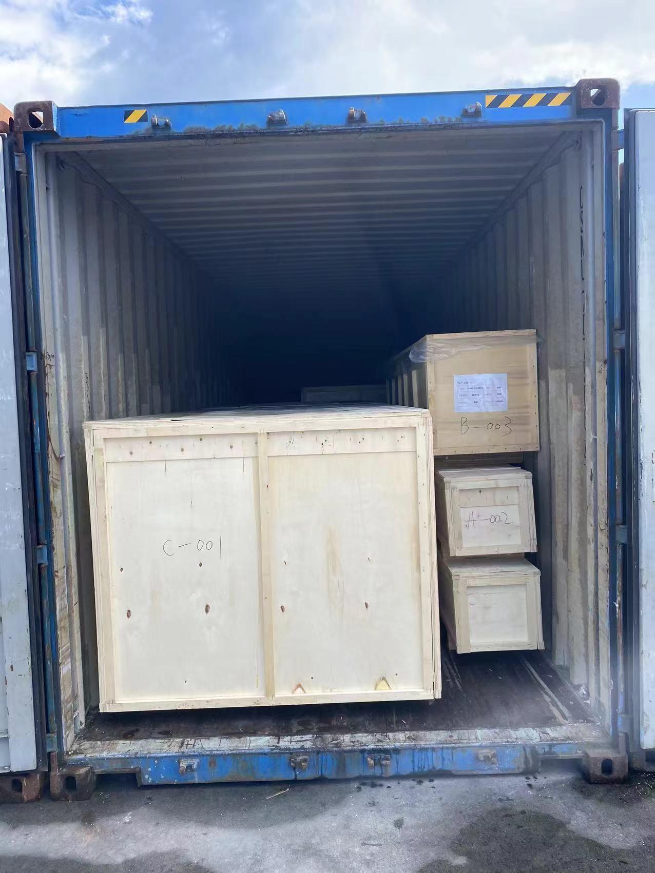 Naked cabin hydraulic elevator export to many countries including Vietnam, Philippines, Indonesia etc.