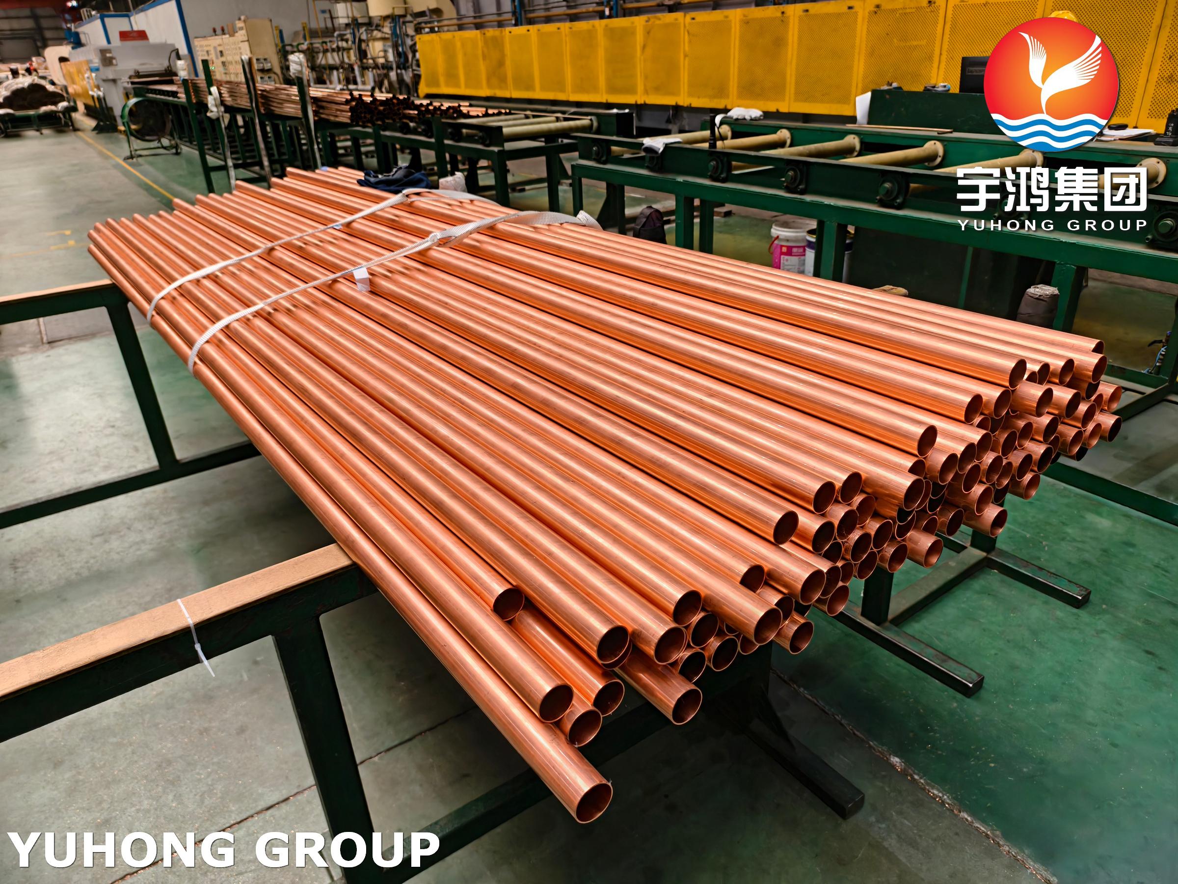 Yuhong Group High-Precision Seamless Copper Tubes Completed 