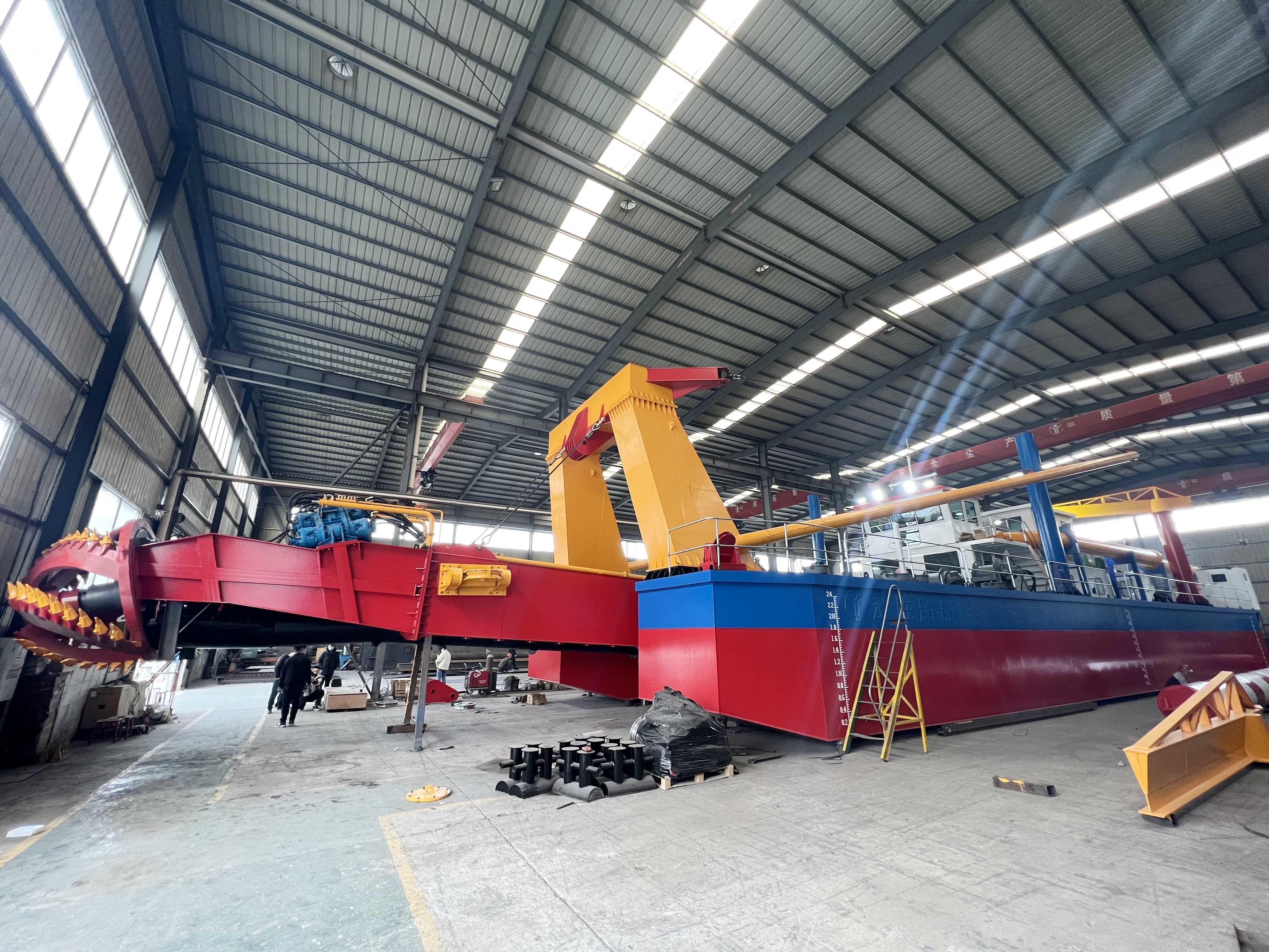 Yongsheng cutter suction dredger working video links from Youtobe