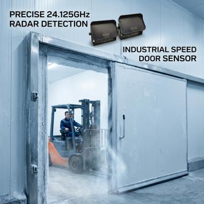 China Speed Doors Industrial Radar Sensor with Cross-Traffic Masking and 24.125GHz Antenna Frequency for sale